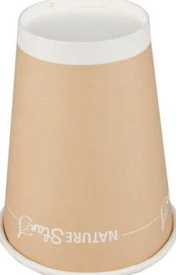 Kaffeebecher Papier, braun - 300ml, 9cm (50 Stk.)