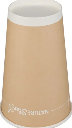 Kaffeebecher Papier, braun - 400ml (50 Stk.)