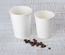 Kaffeedeckel, Huhtamaki, Plastik, weiß - 0,2l (100 Stk.)