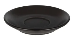 Kaffeetasse & Untertasse Barista, Porzellan schwarz - 160ml (12 Sets)