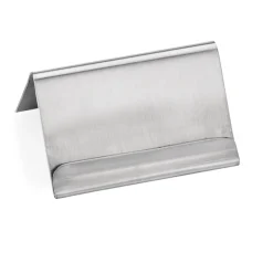 Kartenhalter Edelstahl - 6x4,5x3,5cm