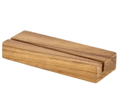 Kartenhalter Holz groß - 20x7,5x3,2cm