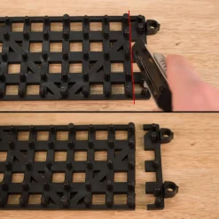 Küchenorganizer Set mit Haken und Abtropfmatte