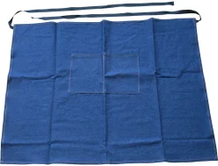 Kellnerschürze, Jeans, 70x90cm - dunkelblau