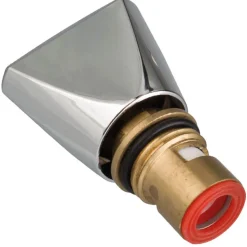 Keramik-Oberteil für Mischbatterie 1/2" - warm