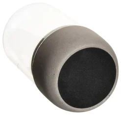 Kerzenhalter / Windlicht, Beton und Glas - 13x7,5cm