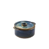 Kleine Auflaufform mit Deckel Terra Aqua Blue – 10,4 cm (6 Stk.)