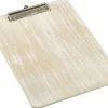 Klemmbrett DIN A4, Holz - weiß