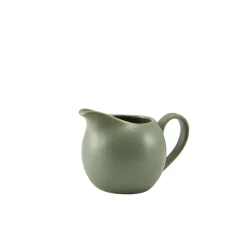 Kännchen Porzellan matt salbeigrün – 140 ml (6 Stk.)