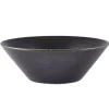 Konische Schüssel Terra Cinder Black – 19,5 cm (6 Stk.)