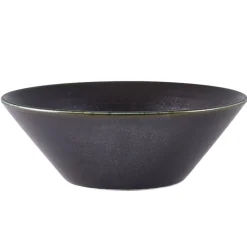 Konische Schüssel Terra Cinder Black – 19,5 cm (6 Stk.)