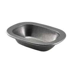 Kuchenform, Edelstahl vintage - 16cm (12 Stk.)