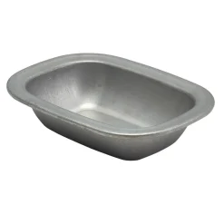 Kuchenform, Edelstahl vintage - 18 cm (12 Stk.)