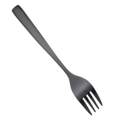 Kuchengabel Comas BCN - schwarz (12 Stk.)