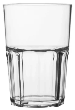 Kunststoffbecher Granity, SAN, transparent - 400ml (1 Stk.)