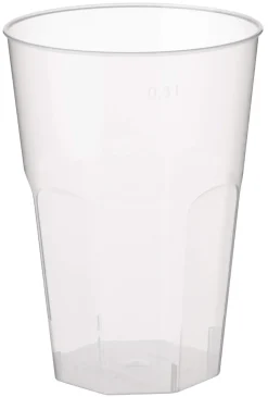 Kunststoffbecher Mehrweg light, Polypropylen - 320ml, 0,3l FS (30 Stk.)