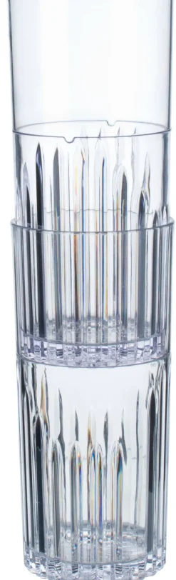 Kunststoffbecher Milano Cooler - 480ml, 2+4cl Füllstrich (Polycarbonat)