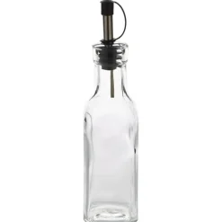 Öl-/Essigflasche mit Ausgießer, Glas - 170ml
