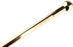 Lux Swizzlestick, goldfarben, Überbartools - 40cm