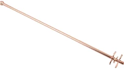 Lux Swizzlestick, kupferfarben, Überbartools - 40cm