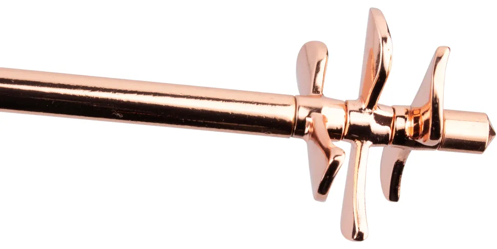 Lux Swizzlestick, kupferfarben, Überbartools - 40cm
