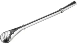 Mate Trinkhalme, Edelstahl - 15,5cm (6 Stk)