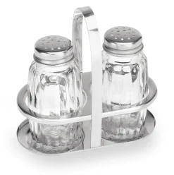 Menage mit Salz- und Pfefferstreuer