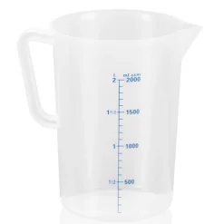 Messbecher mit 100ml Skalierung, Polypropylen - 2 Liter