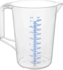 Messbecher, PP - Skalierung bis 2000ml
