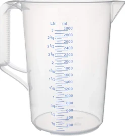 Messbecher, PP - Skalierung bis 3000ml