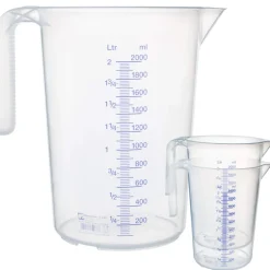 Messbecher stapelbar, PP - Skalierung bis 2000ml