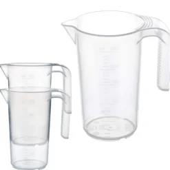 Messbecher stapelbar, PP - Skalierung bis 250ml