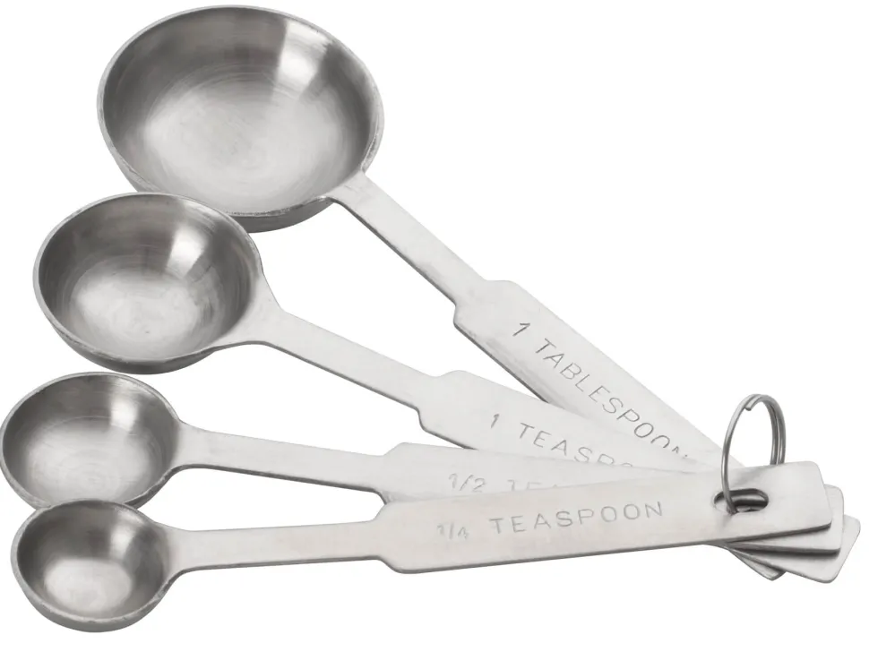 Messlöffel - Edelstahl (4 Löffel)