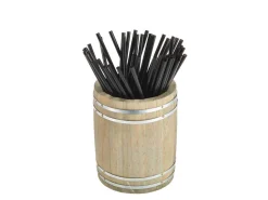 Mini Holzfass hoch - 11,5x13,8cm