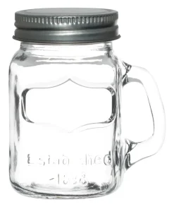 Mini Jar mit Deckel 10cl - 6 Stück