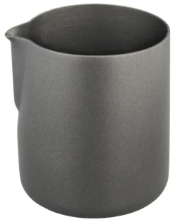 Mini Milchgießer, Metall, Antihaftbeschichtung schwarz - 150ml