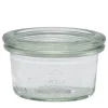 Mini WECK-Glas mit Deckel - 50ml / 6x3,5cm (24 Stk.)
