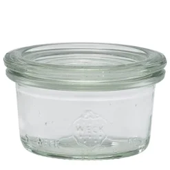 Mini WECK-Glas mit Deckel - 50ml / 6x3,5cm (24 Stk.)