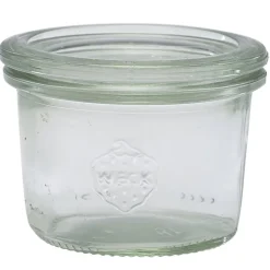 Mini WECK-Glas mit Deckel - 80ml / 4,5x6cm (24 Stk.)