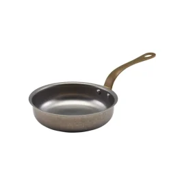 Mini-Pfanne, Edelstahl vintage - 13,5 x 3,75 cm (6 Stk.)