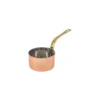 Mini-Saucentopf, Edelstahl kupferfarben - 7,8 x 4,5 cm (6 Stk.)