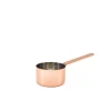 Mini-Saucentopf, Edelstahl kupferfarben - 7,2 x 4,7 cm (6 Stk.)