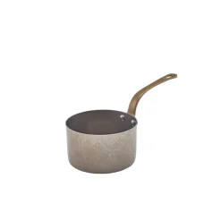 Mini-Saucentopf, Edelstahl vintage - 9 x 5,25 cm (6 Stk.)