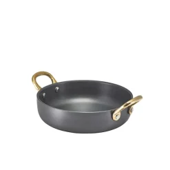 Mini-Topf, Aluminium - 15x4cm (6 Stk.)