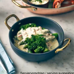 Mini-Topf, Aluminium - 15x4cm (6 Stk.)