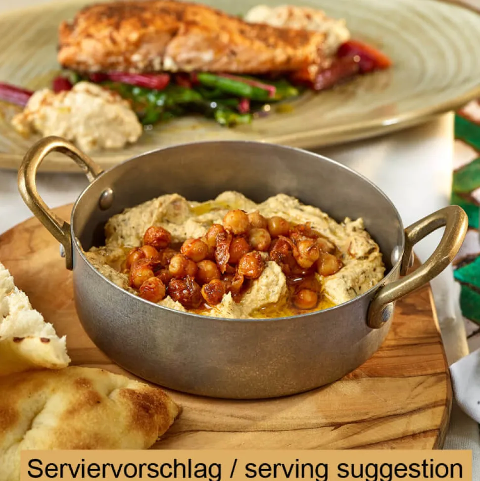 Mini-Topf, Edelstahl vintage - 12,25 x 3,5 cm (6 Stk.)