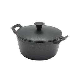 Mini-Topf mit Deckel, Gusseisen - 660ml (6 Stk.)