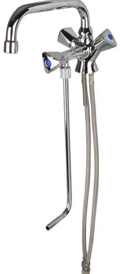 Mischbatterie warm/kalt 1 Becken, Bruse - Hochdruck