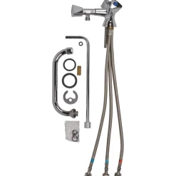 Mischbatterie warm/kalt 1 Becken, Bruse - Niederdruck