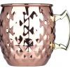 Moscow Mule Becher Pineapple, Edelstahl kupferfarben - 550ml
